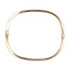 14ct Yellow Gold Plain Hinged Bangle