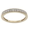 9ct Yellow Gold 0.20ct Brilliant Cut Diamond Half Eternity Ring