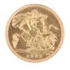 1982 Elizabeth II Half Sovereign Coin