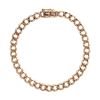 9ct Yellow Gold Curb Bracelet 8"