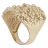 9ct Yellow Gold Five Row Keeper Ring