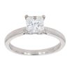 Platinum 0.90ct Diamond Solitaire Ring