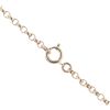 9ct Yellow Gold Patterned Locket Pendant And Chain 22"