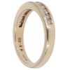 9ct Yellow Gold 0.40ct Brilliant Cut Diamond Half Eternity Ring