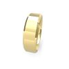 18ct Yellow Gold 6mm Soft Chamfered Edge Wedding Band