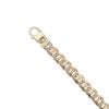 9ct Yellow Gold Textured Anchor Bracelet 7.5"