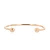 9ct Yellow Gold Plain Torque Bangle