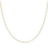 9ct Yellow Gold Button Chain 20"