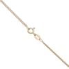 9ct Yellow Gold Our Lady Pendant and Curb Chain 22"