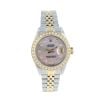 Rolex Custom Datejust Pre Owned Watch Ref 69173