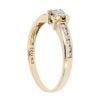 9ct Yellow Gold 0.33ct Diamond Cluster Ring