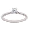 Platinum 0.44ct Diamond Solitaire Ring