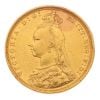 1891 Victoria Full Sovereign Coin