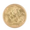 1914 George V Half Sovereign Coin