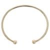 9ct Yellow Gold Plain Torque Bangle