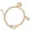 9ct Yellow Gold Charm Bracelet 7"
