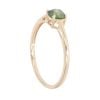 9ct Yellow Gold 0.50ct Green Diamond Solitaire Ring