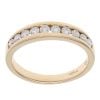 18ct Yellow Gold 0.30ct Brilliant Cut Diamond Half Eternity Ring