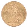 1913 George V Full Sovereign Coin