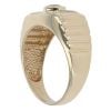 9ct Yellow Gold Garnet Signet Ring