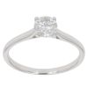 9ct White Gold Brilliant Cut 0.70ct Diamond Solitaire Ring