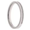 18ct White Gold 0.20ct Brilliant Cut Diamond Half Eternity Ring