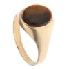 9ct Yellow Gold Tiger's Eye Signet Ring