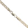 9ct Yellow Gold Double Curb Chain 18"