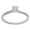 Platinum 0.50ct Brilliant Cut Diamond Solitaire Ring