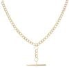 9ct Yellow Gold Albert T-Bar Chain 18"