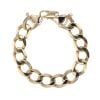 9ct Yellow Gold Curb Bracelet 9"