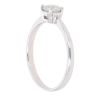 9ct White Gold 0.50ct Brilliant Cut Diamond Solitaire Ring