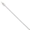 18ct White Gold 5.30ct Diamond Tennis Bracelet 7"