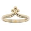 9ct Yellow Gold Fancy Wishbone Ring