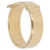 18ct Yellow Gold Plain Buckle Ring