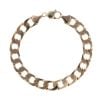 9ct Yellow Gold Curb Bracelet 8.5"