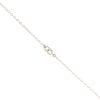 9ct Yellow Gold 0.01ct Diamond and Sapphire Cluster Pendant and Chain 16"