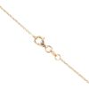 18ct Yellow Gold 0.30ct Brilliant Cut Diamond And Sapphire Cluster Pendant And Chain 16"