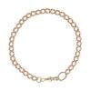 9ct Yellow Gold Albert Bracelet 8"