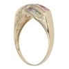 9ct Yellow Gold Multi-Gemstone Ring