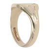 9ct Yellow Gold 0.02ct Diamond Signet Ring