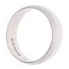 18ct White Gold Traditional Court Patterned Wedding Band 5.5mm