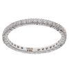 18ct White Gold 0.75ct Brilliant Cut Diamond Full Eternity Ring