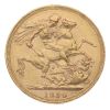 1890 Victoria Full Sovereign Coin