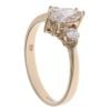 9ct Yellow Gold Cubic Zirconia Dress Ring