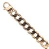 9ct Yellow Gold Curb Bracelet 9"