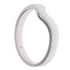 18ct White Gold Wishbone Ring