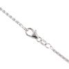 18ct White Gold 0.75ct Brilliant Cut Diamond Heart Cluster Pendant And Chain 18"