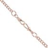 9ct Rose Gold Albert T-Bar Chain 20"