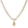 9ct Yellow Gold Boxing Glove Pendant and Chain 22"